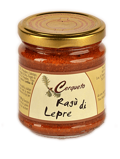 Sugo Di Lepre Ragù Pronto 190 Gr Vendita Online